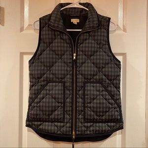 J.Crew Gingham Vest